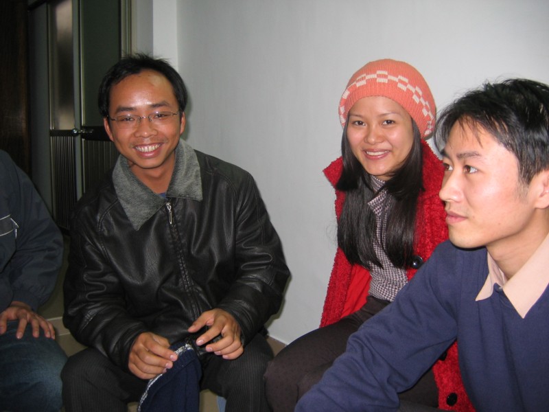Tet 2005 o nha Hoang Long