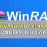 Winrar + License key – Giải nén file chuyên nghiệp